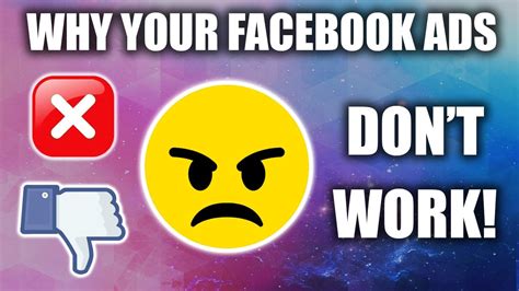 Why Your Facebook Ad Campaigns Are Not Performing Well Youtube