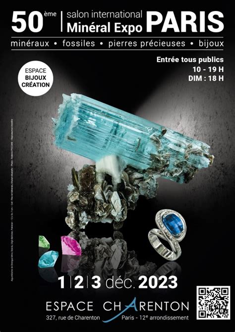 Exposition Min Ral Expo Paris Espace Charenton L Officiel Des