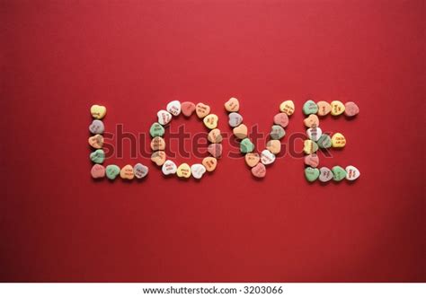 Colorful Candy Hearts Sayings On Them Stock Photo 3203066 | Shutterstock