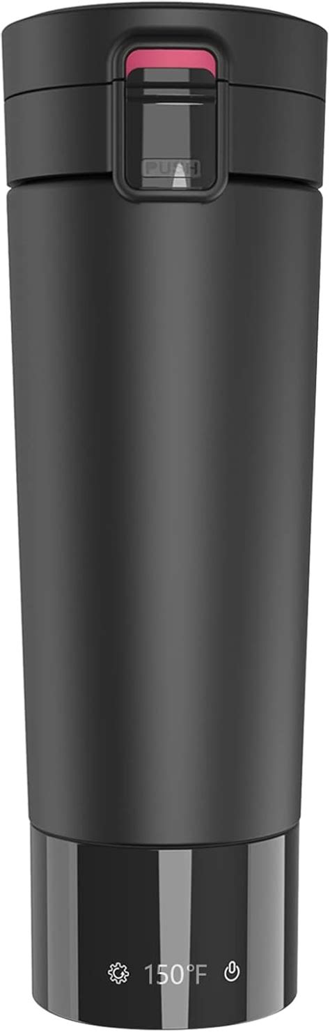 East Mount Heated Coffee Mug Temperature Control Travel Mug Hours