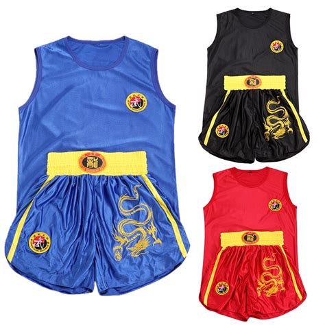 Stocks Clear MS Kid Women Men MMA Muay Thai Shorts And T Shirts Sport