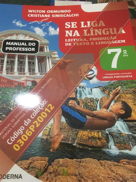 Se Liga Na Língua L P E L 7 Ano Manual Do Professor Parcelamento