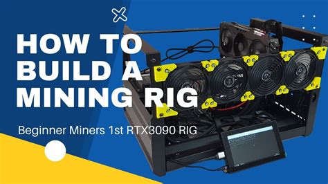 How To Build A Mining Rig Full Guide Beginner Miners St Rtx Rig