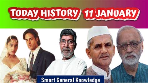 11 january | january 11 events | 11 January History | Today History I ...