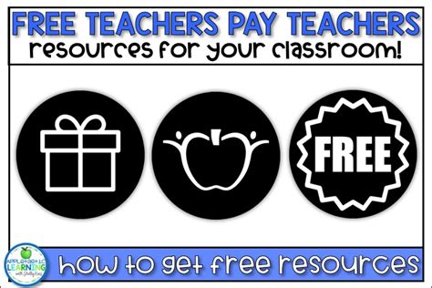 How To Get Free Teachers Pay Teachers Resources Appletastic Learning