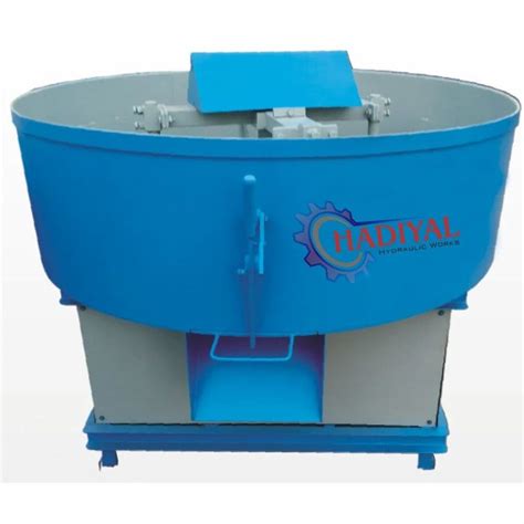 Mild Steel Pan Mixer Machine For Industrial L At In Morbi