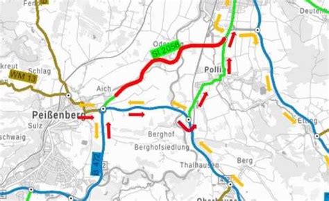 Erneuerung der Fahrbahn auf der Staatsstraße 2058 zwischen Peißenberg