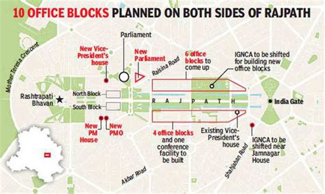 Pm Narendra Modis Office And Residence Within Walking Distance Delhi News Times Of India