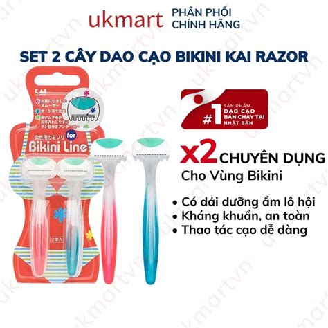 Set 2 Cây Dao Cạo Bikini Kai Razor for Bikini Line Nhật Bản Shopee Việt Nam