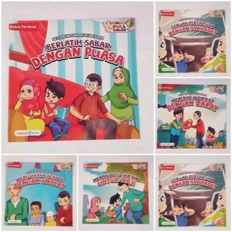 Jual Paket Buku Anak Buku Anak Dongeng Muslim SERI MENGENAL RUKUN ISLAM