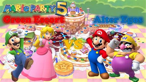 Mario Party Luigi Peach Vs Wario Mario Sweet Dream Youtube