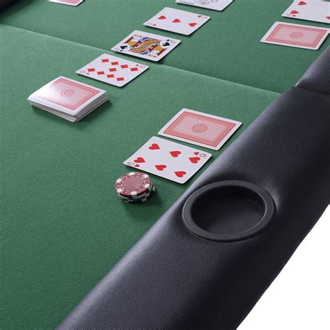 Convenience Boutique / Foldable Casino Poker Table for 8 Players