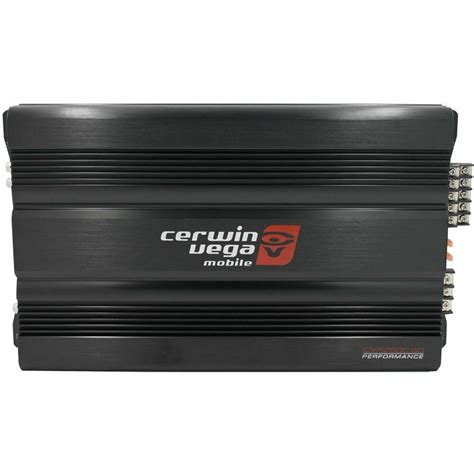 Cerwin Vega Cvp D Channel Watts Bridgeable Class D Amplifier