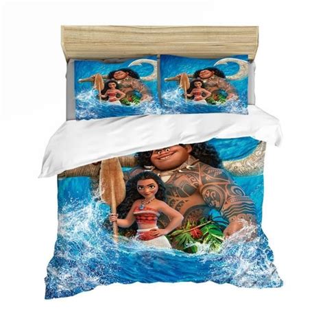 Scd Parure De Lit Dessin Anim Disney Moana Maui Ocean Ensemble De