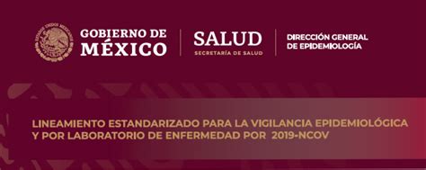 Secretaría de Salud Lineamiento estandarizado para la vigilancia