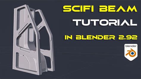 Scifi Support Beam Tutorial For Blender With Hardops And Boxcutter