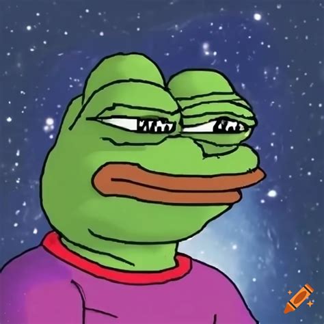 Pepe Meme Daydreaming Under The Stars On Craiyon