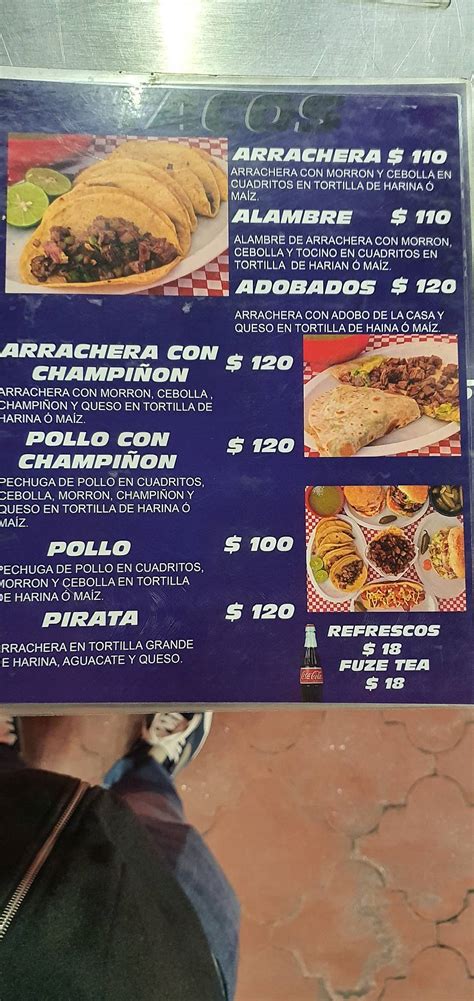 Menu At Rapido Y Sabroso Restaurant Monterrey