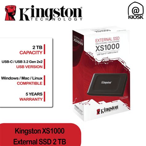 Promo External Ssd Kingston Xs Tb External Ssd Usb C Garansi