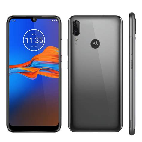 Smartphone Motorola Moto E6 Plus Cinza Metálico 32gb Tela 61 Octa