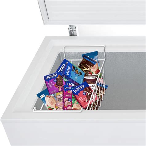 Snapklik 17 5 Inch Freezer Organizer Bins For Chest Freezer