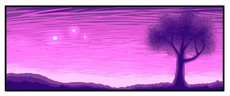 Alien Landscape - Purple by NukoTheRaptor on DeviantArt