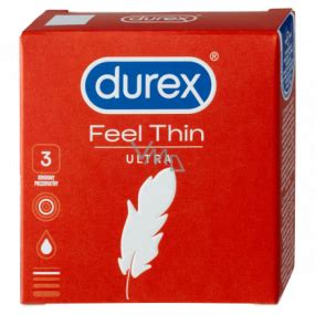 Durex Feel Ultra Thin ultradünnes Kondom Nennbreite 52 mm 3 Stück