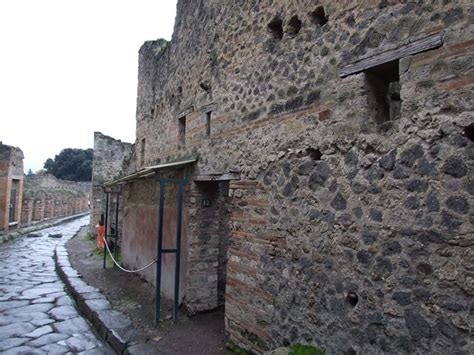 Vicolo Del Lupanare West Side December 2006 Looking South From VII