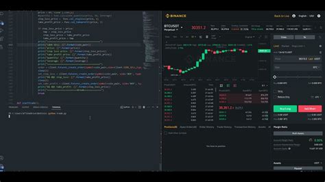 AI tự động đặt lệnh Binance futures The AI automatically