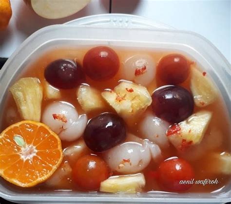 5 Cara Membuat Asinan Buah Segar Cocok Dinikmati Kala Cuaca Panas