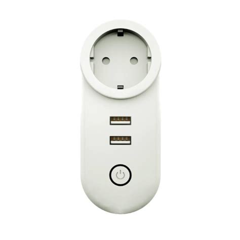 MOES - Zigbee 3.0 connected plug + 2 controllable USB ports (SCHUKO ...
