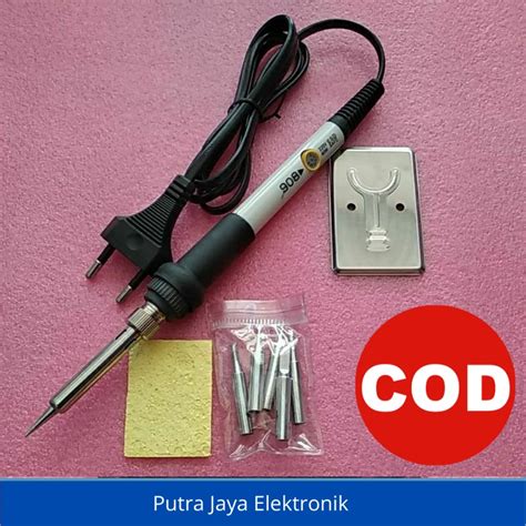 Jual Solder Listrik Iron Adjustable Temperature W Xcy Tool White