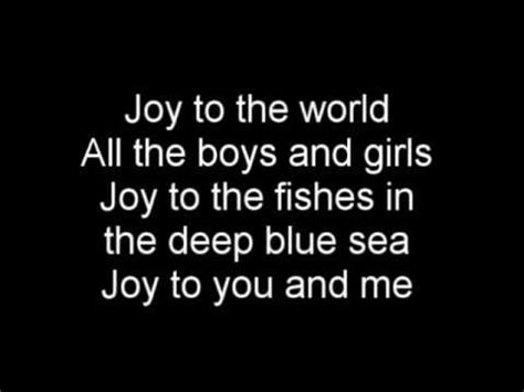 Joy to the world (Jeremiah was a bullfrog) - Karaoke | Joy to the world, Songs to sing, Karaoke ...