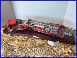 Vintage Seagrave Fire Engine Aerial Ladder Truck Model Kt