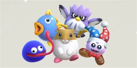 New Update for Kirby Star Allies Adds Some Old-School Characters