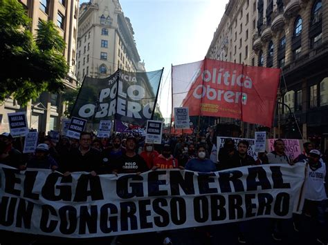 Al De Junio Asambleas De Trabajadores Que Convoca El Polo Obrero