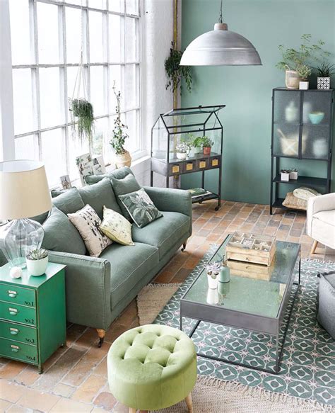 Du Vert Pour Une D Co Nature Dans Le Salon My Blog Deco