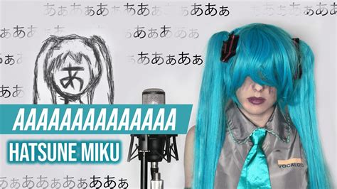 Hatsune Miku AaAaAaAAaAaAAa Cover Español YouTube