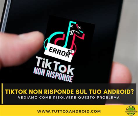 Guida TikTok Non Risponde Come Risolvere Questo Problema Frequente