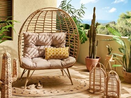 Jardin un fauteuil cocon pour un été 100 détente