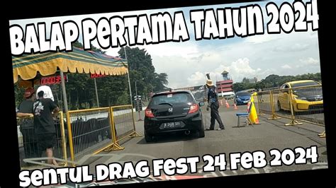 Sentul Drag Fest Round Day Balap Perdana Di Tahun