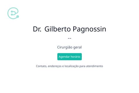 Dr Gilberto Pagnossin Cirurgião geral em Recife PE