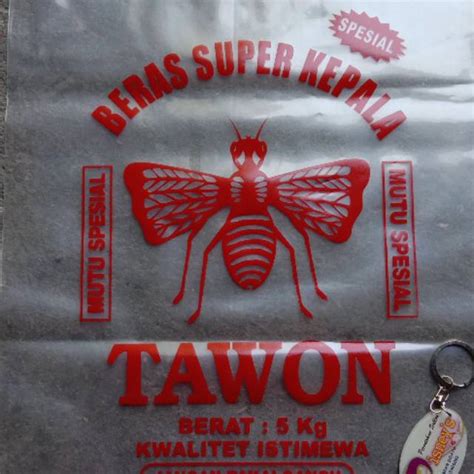 Jual Plastik Beras 5kg Cap Tawon Cap Raja Lele 48500 Shopee Indonesia