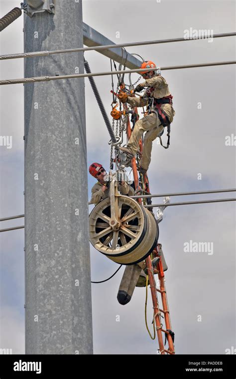 Electrical transmission Towers Stock Photo - Alamy