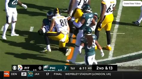 Pittsburgh Steelers Vs Philadelphia Eagles 2022 Week 8 Game