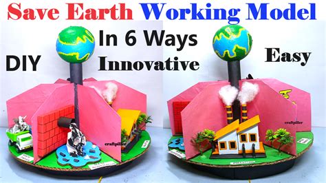 How to make Save Earth working model for science exhibition with ...