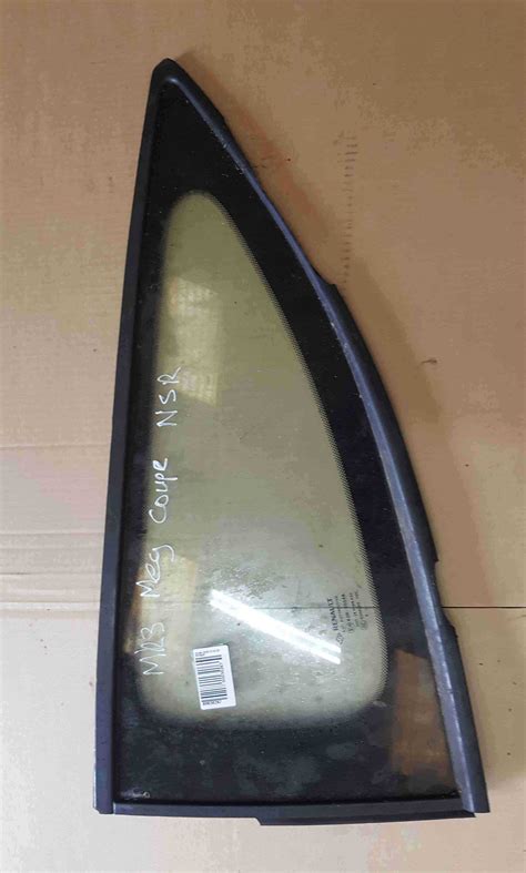 Renault Megane Coupe MK3 2008 2012 Passenger NSR Rear Quarter Glass