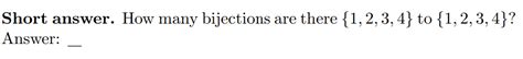 Solved : 2. (12 points) Let f : {1,2,3,4} + {1,2,3,4} given | Chegg.com