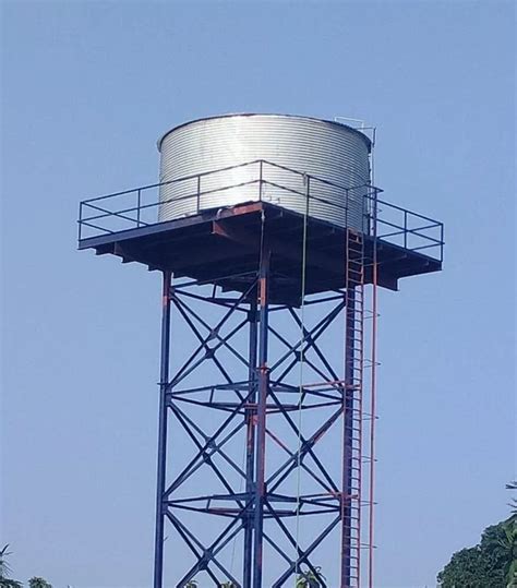 Amitex Zinc Aluminum Over Head Staging Tank At Litre Zincalume