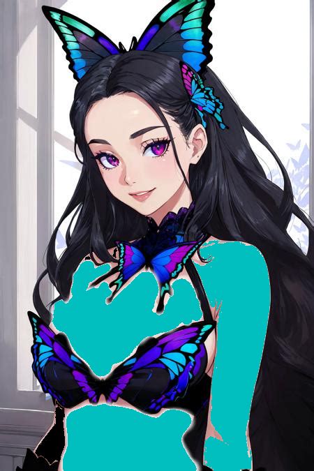 Sexy Attire Butterfly Lingerie AI Art LoRA Model PixAI